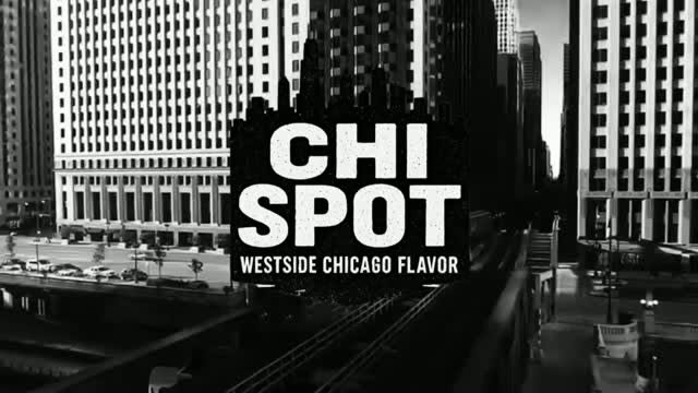 Chi Spot logo over a black-and-white Chicago skyline with the words Westside Chicago Flavor